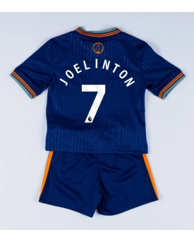 Billige Fotballdrakt Newcastle United Joelinton #7 Replika Tredjedraktsett Barn 2025-26 Kortermet (med bukser)